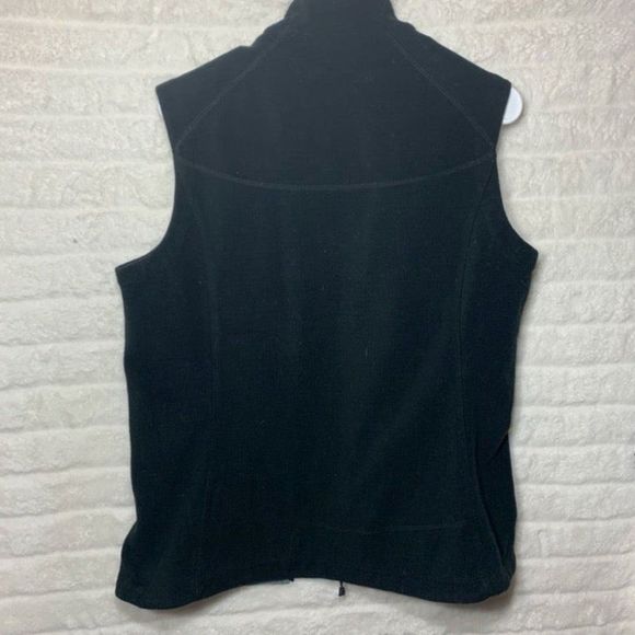 REI Black Zip Up Fleece Vest Large - Picture 7 of 7